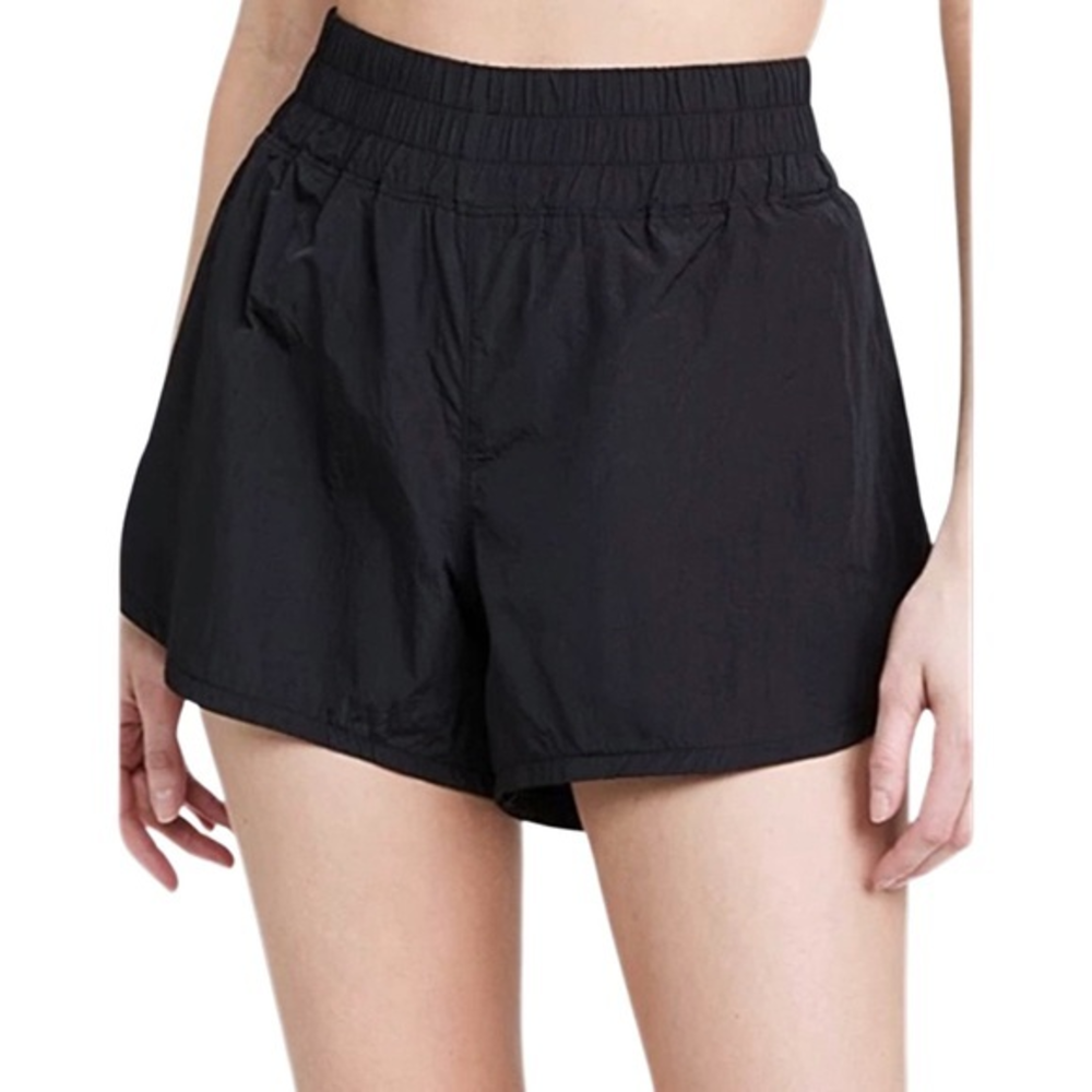 Onzie Parachute shorts, black, size S/M NWT